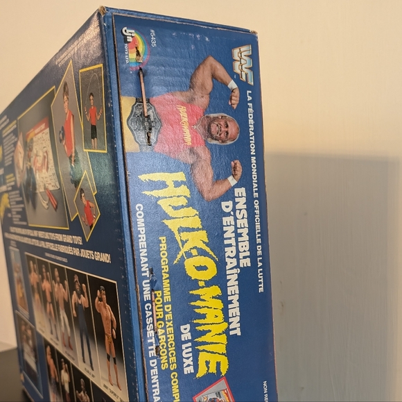 Vtg 1985 WWF Hulk Hogan's Hulkamania Deluxe Workout Set Brand New/Sealed. LJN - Picture 12 of 17